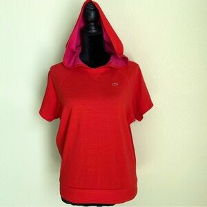 Lacoste Hooded Cotton Top